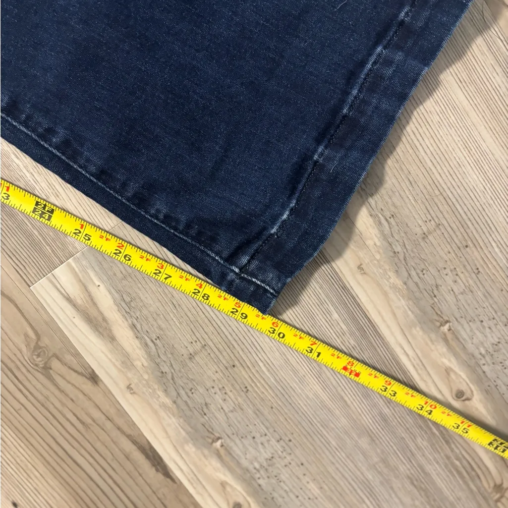 Express Slim Flare High Rise Jeans Size 4 - Image 3