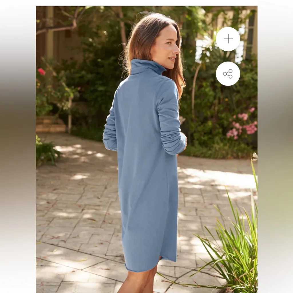 NWOT Frank and Eileen Pink Nicole Henley Dress Sz S - Image 9