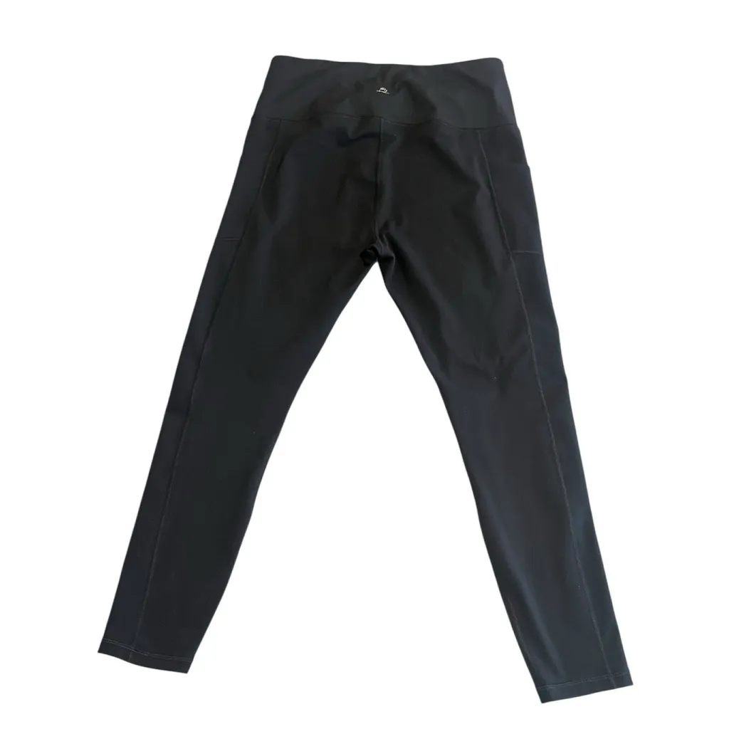 Fengbay Yoga Pants 2 Pack Womens XL Blue Black High Waist Pocket Tummy Control - Image 9