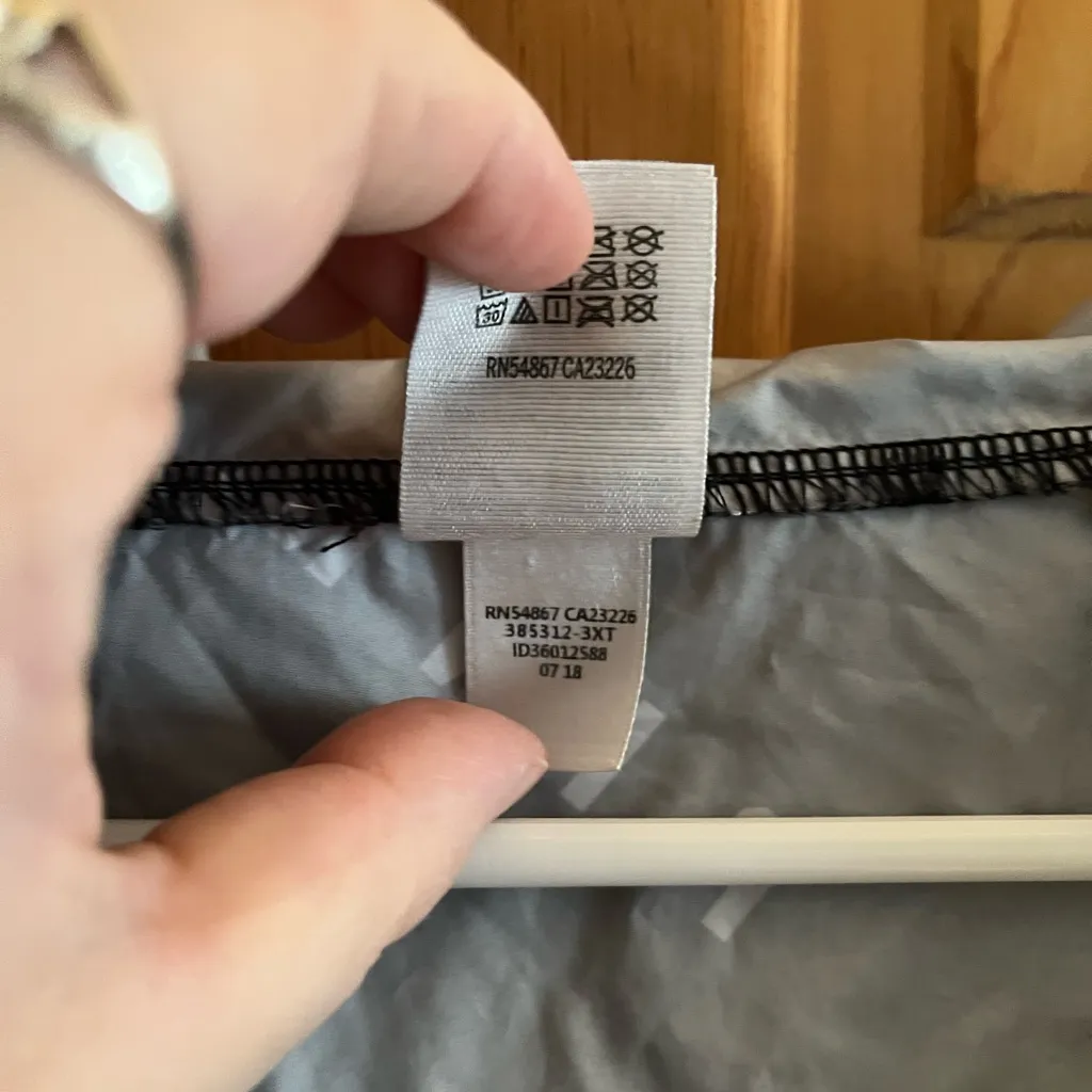 Pink by Victoria’s Secret VS black white pink logo lightweight jacket size xs - Image 3