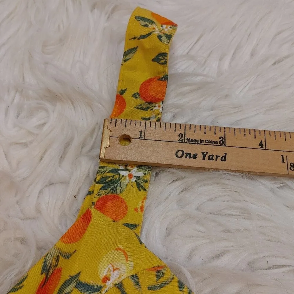 Wild Fable NWT NEW Size Medium M Romper Bright Oranges Fruit Summer Beach Rayon - Image 10