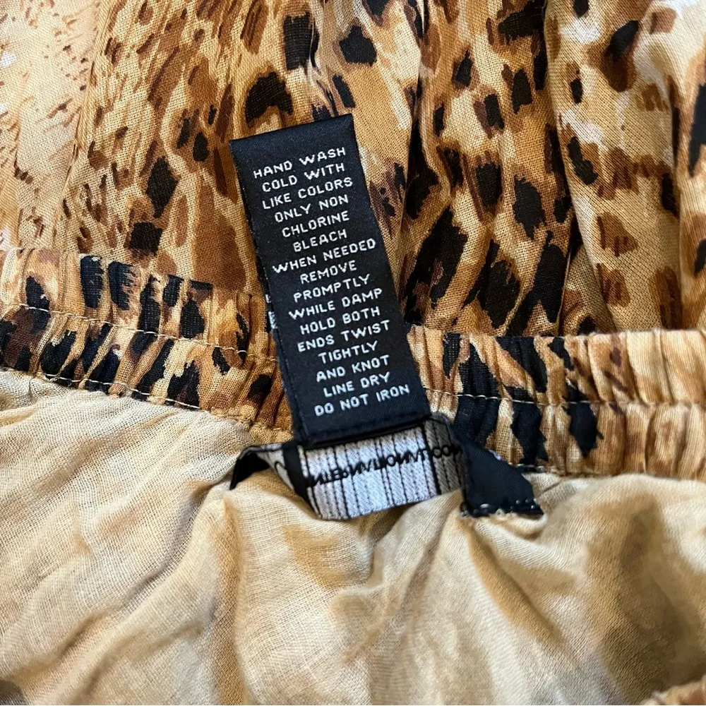 INC International Concept Tiered Cotton Maxi Skirt, Sz M (Belt sold separately) - Image 14