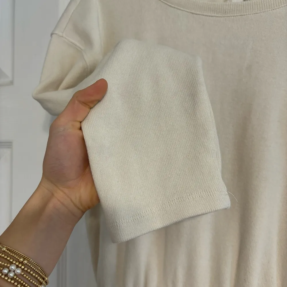 Free People Beach Captain Cream Romper - Image 9