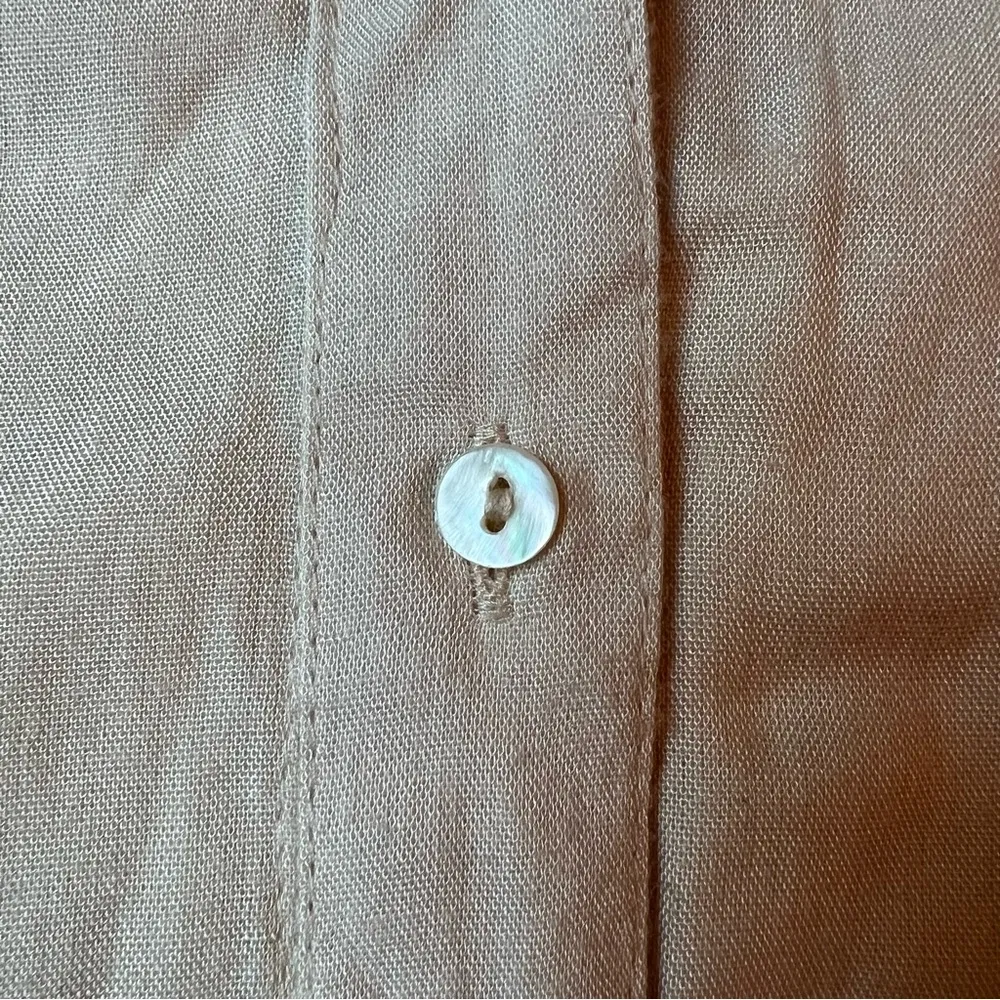 by Revolve Women’s Lined Button Down Dress Off White/Cream Size Small - Image 8