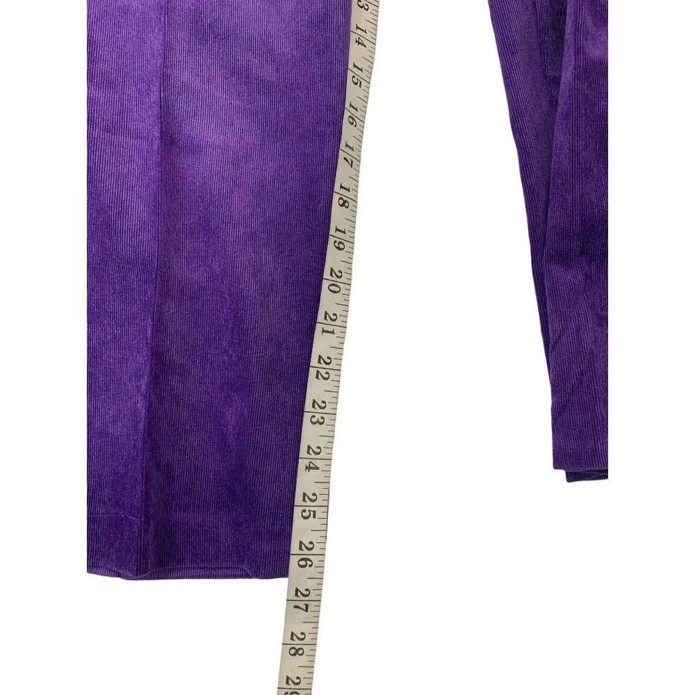 Allison Daley Corduroy Super Purple Pants - Image 5