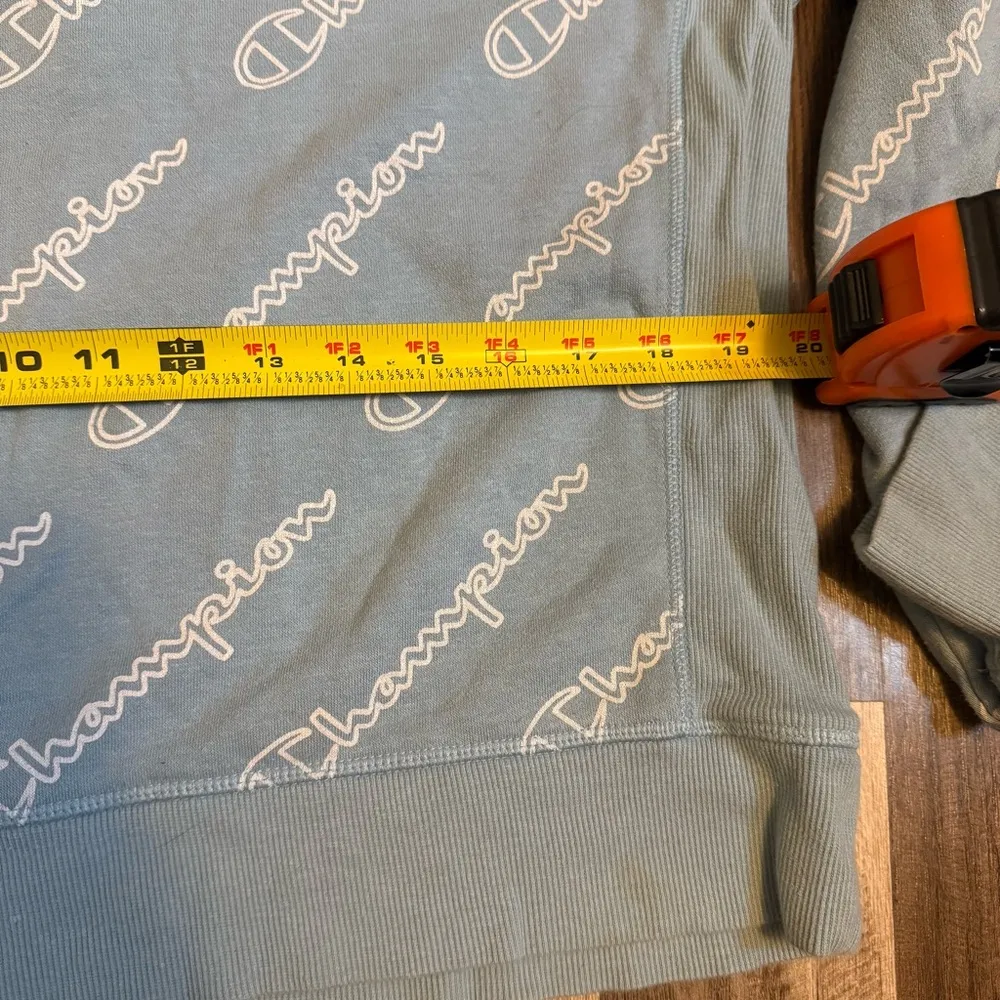 Champion Blue Logo Sweatshirt - Image 3