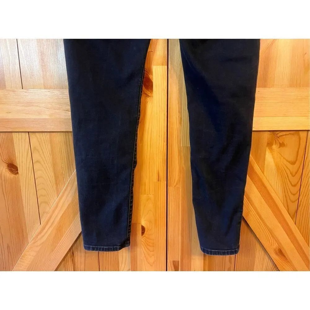 LUCKY BRAND Faded Black Brooke Legging Ankle Jeans size 8/29 (3826) - Image 5