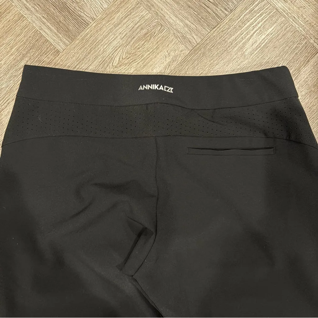 Annika by Cutter & Buck Black DryTec 50 UPF Active Outdoor Pants Size L Size L - Image 9