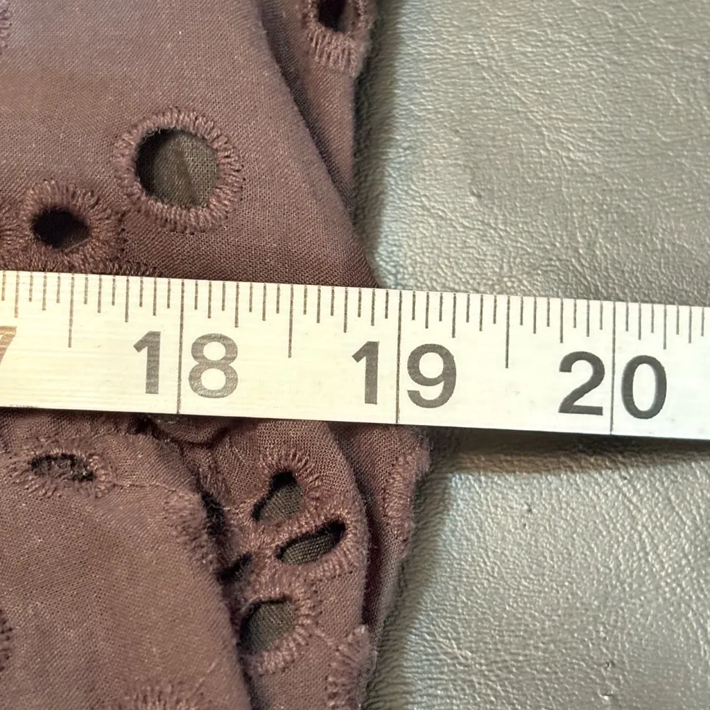 Mud Pie The Meredith Black Eyelet Tunic stylish & feminine dress size Small NWT - Image 13