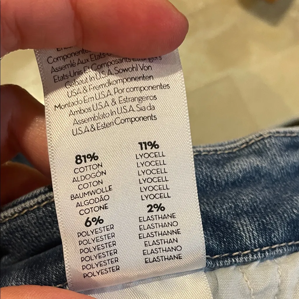 Women’s MOTHER The Looker Ankle Fray Jeans Wash Satisfaction Guaranteed Blue Size 29 - Image 8