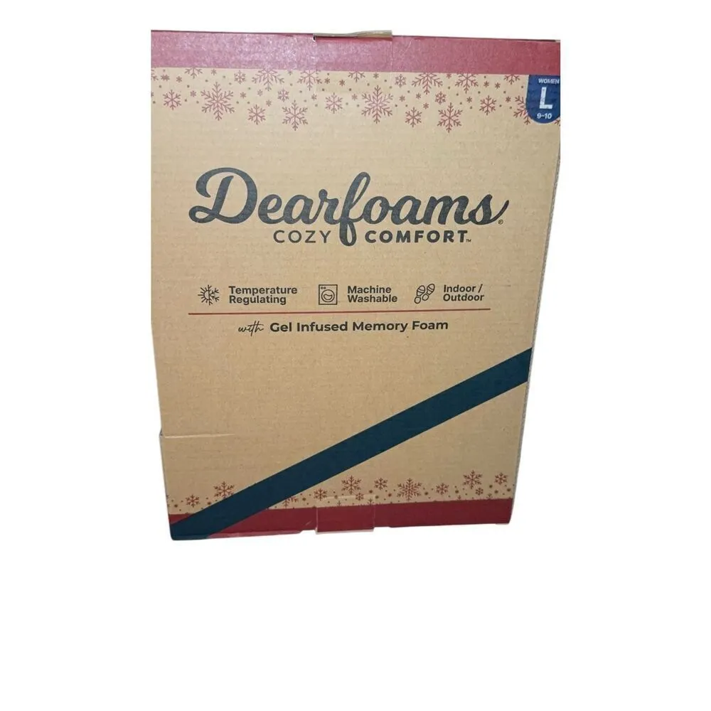 Dearfoams cozy comfort slippers Woman’s NIB - Image 8