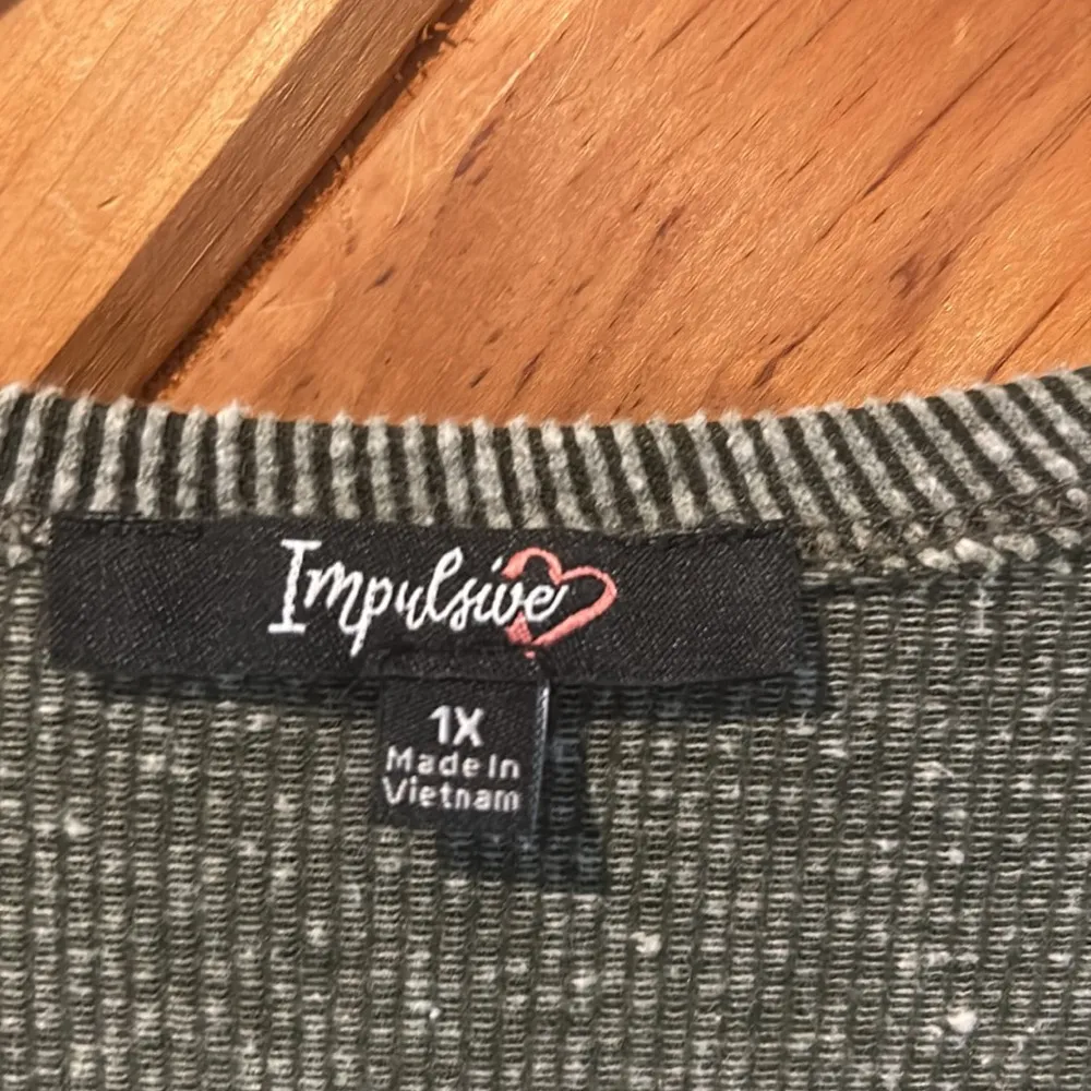 Implusive ribbed green duster cardigan Size 1X - Image 4