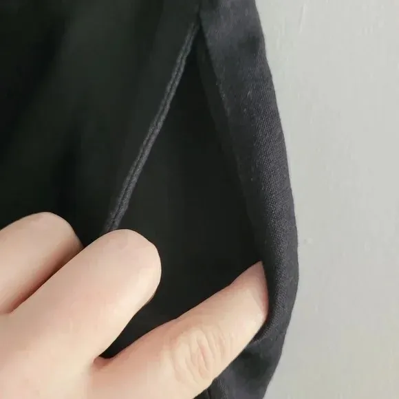 C/MEO Collective Duplicate Shorts size L Scalloped Pockets High Rise Back Zip - Image 3