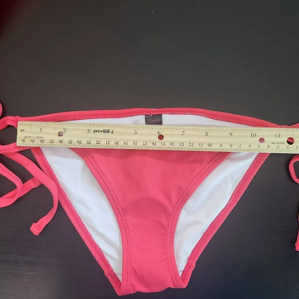 Frederick's of Hollywood Pink Bikini Bottoms Size Small NWT Pink String Bikini - Image 6