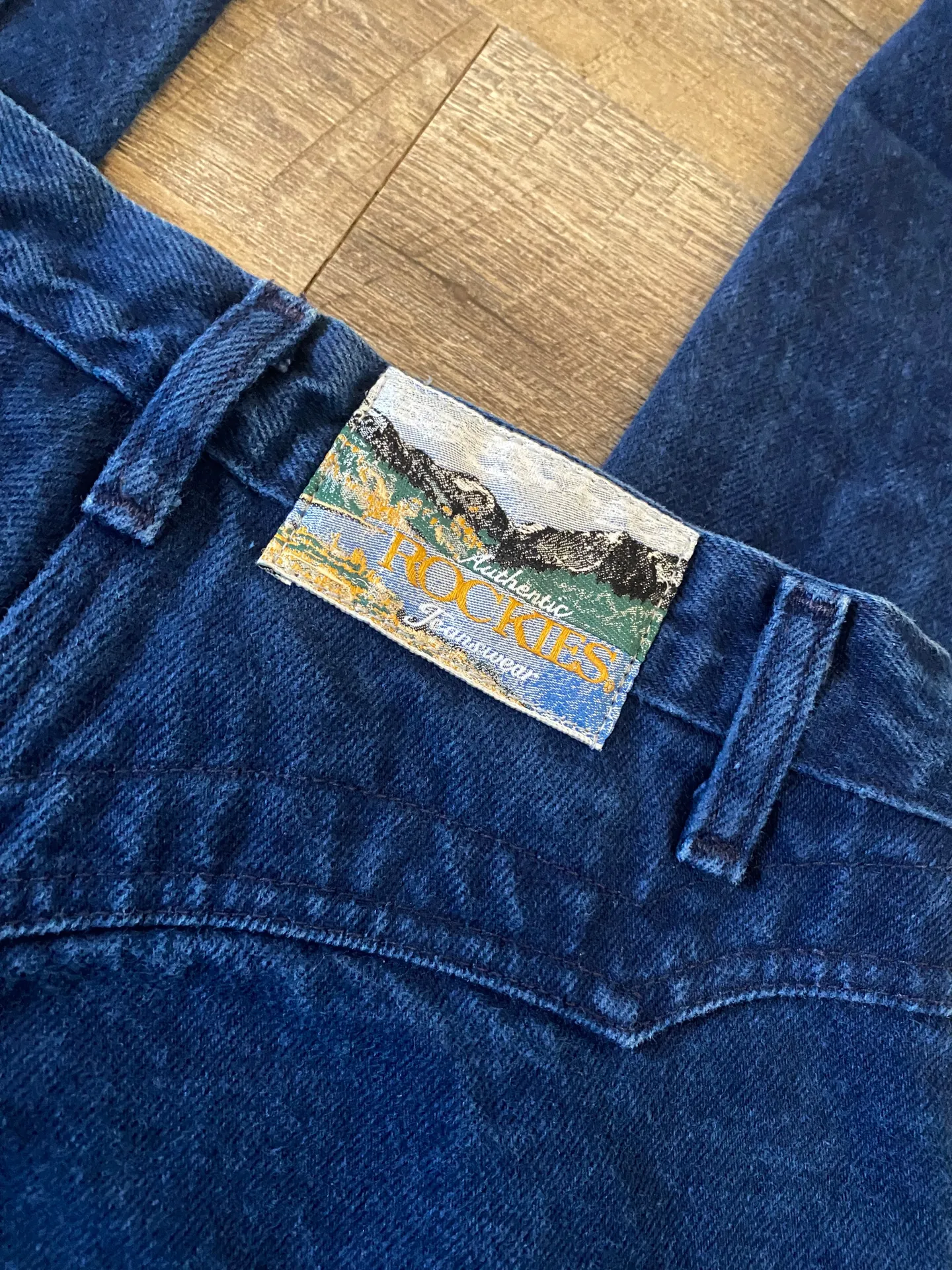 Vtg Western Jeans - Image 4