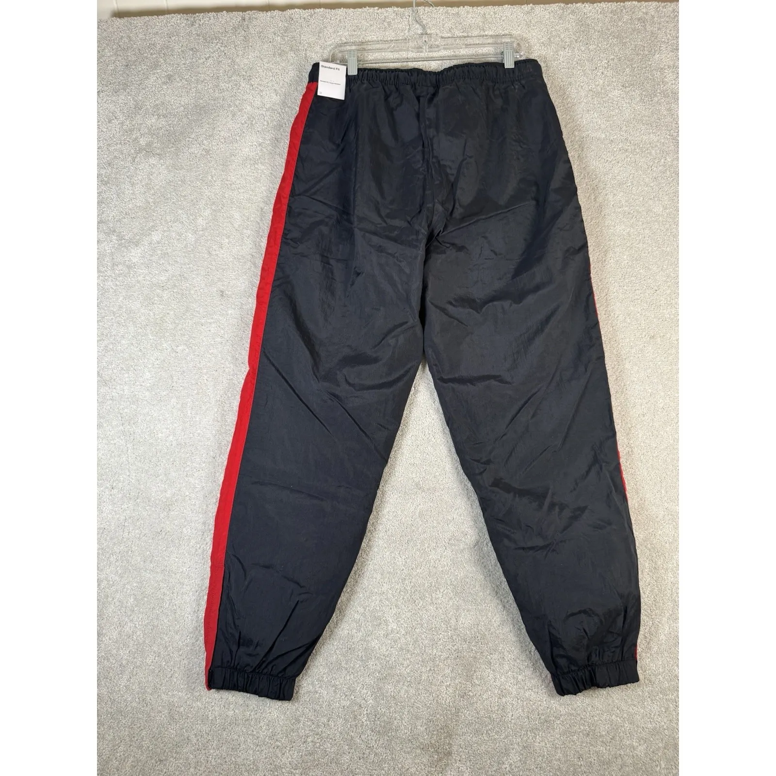 Nike Men L Jordan Sport Jam Warm-Up Pants Black Red Bred DX9373-013 NSW Track - Image 6