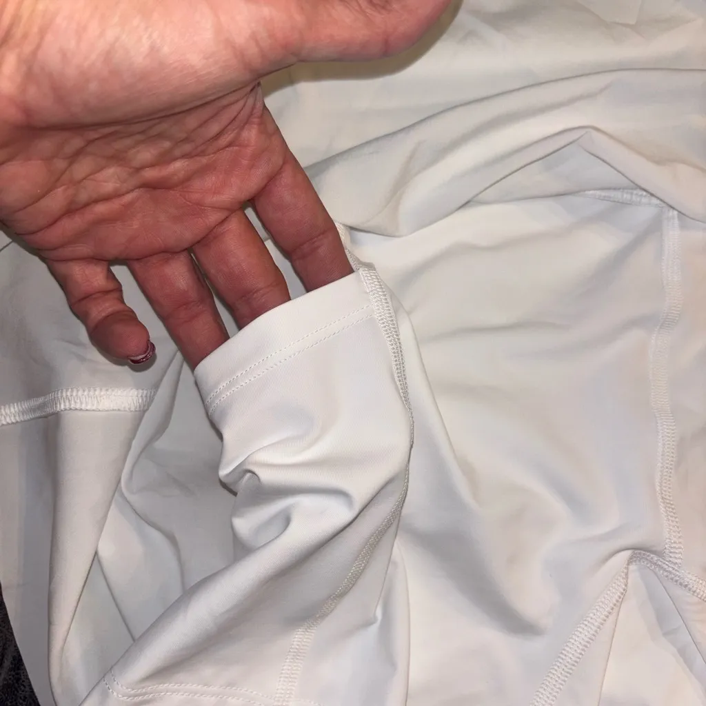 CALIA Women’s Double Layer Mesh Skort | Small | NWT | $74 Retail | UPF 50+ Orange - Image 8