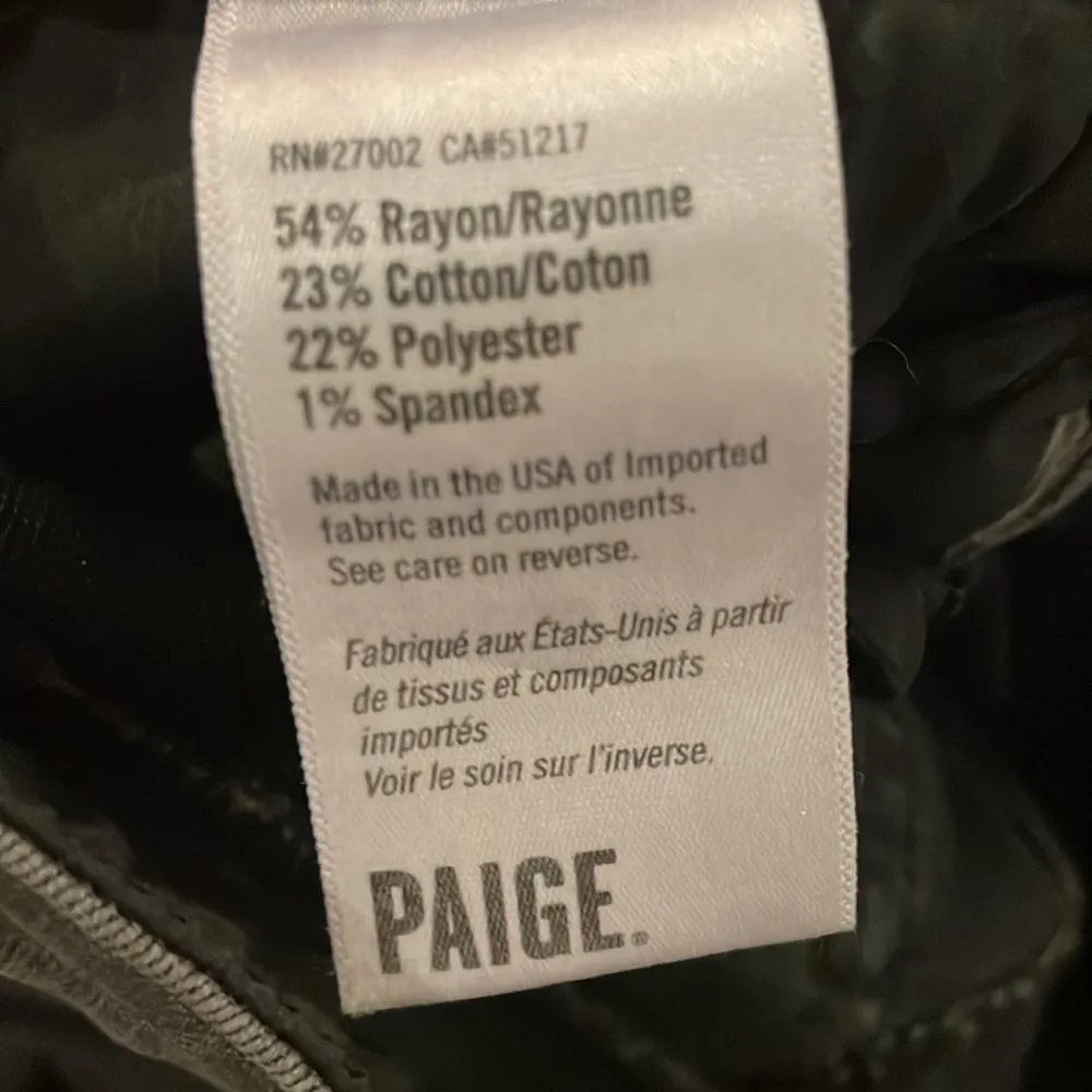 Womens New Paige Riona Zip Ankle Melita Grey Embroidery Jeans - Image 10