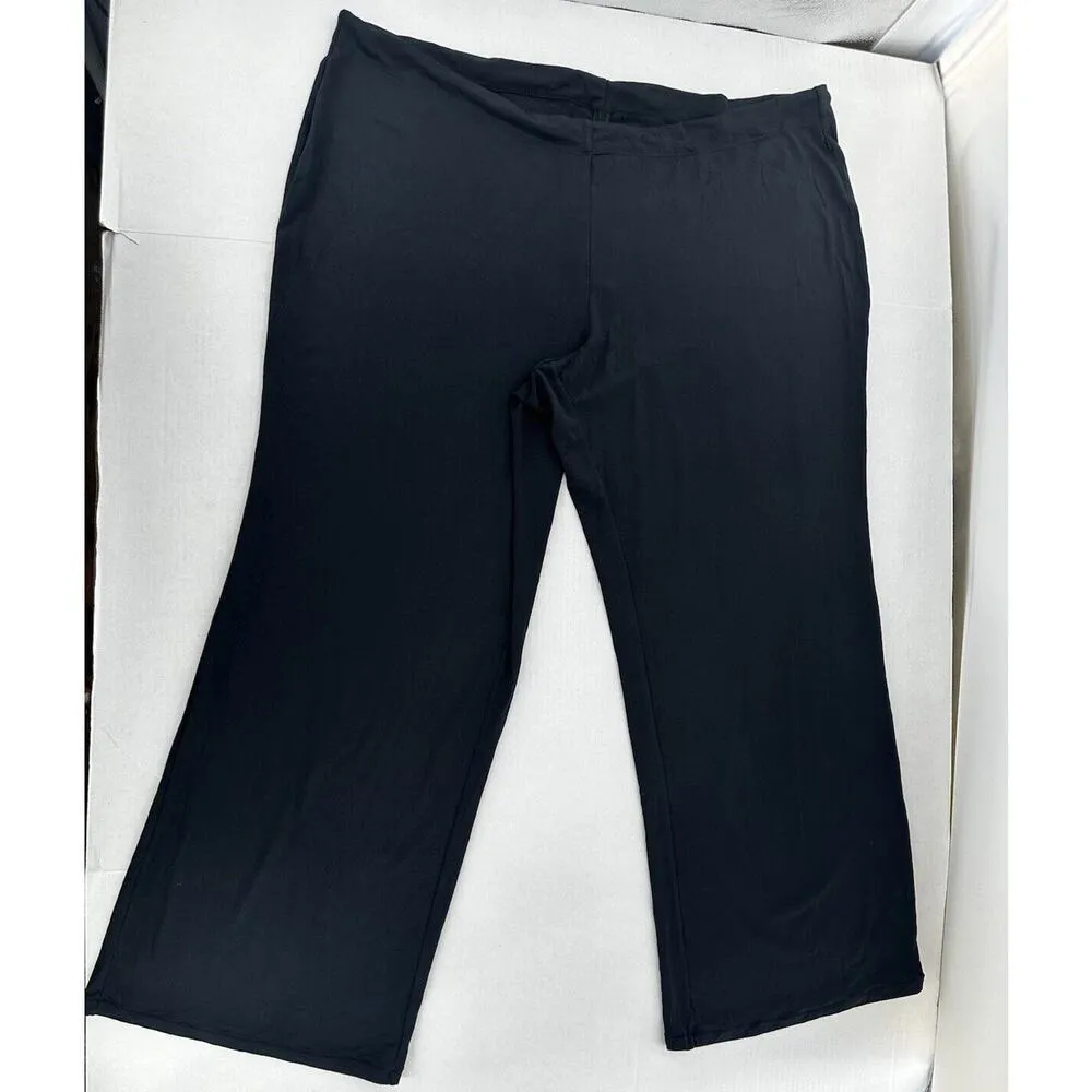 Skims Sleep Pant Plus Size 2X Black Onyx Sold Out NWT Loungewear Comfort Soft​ - Image 7