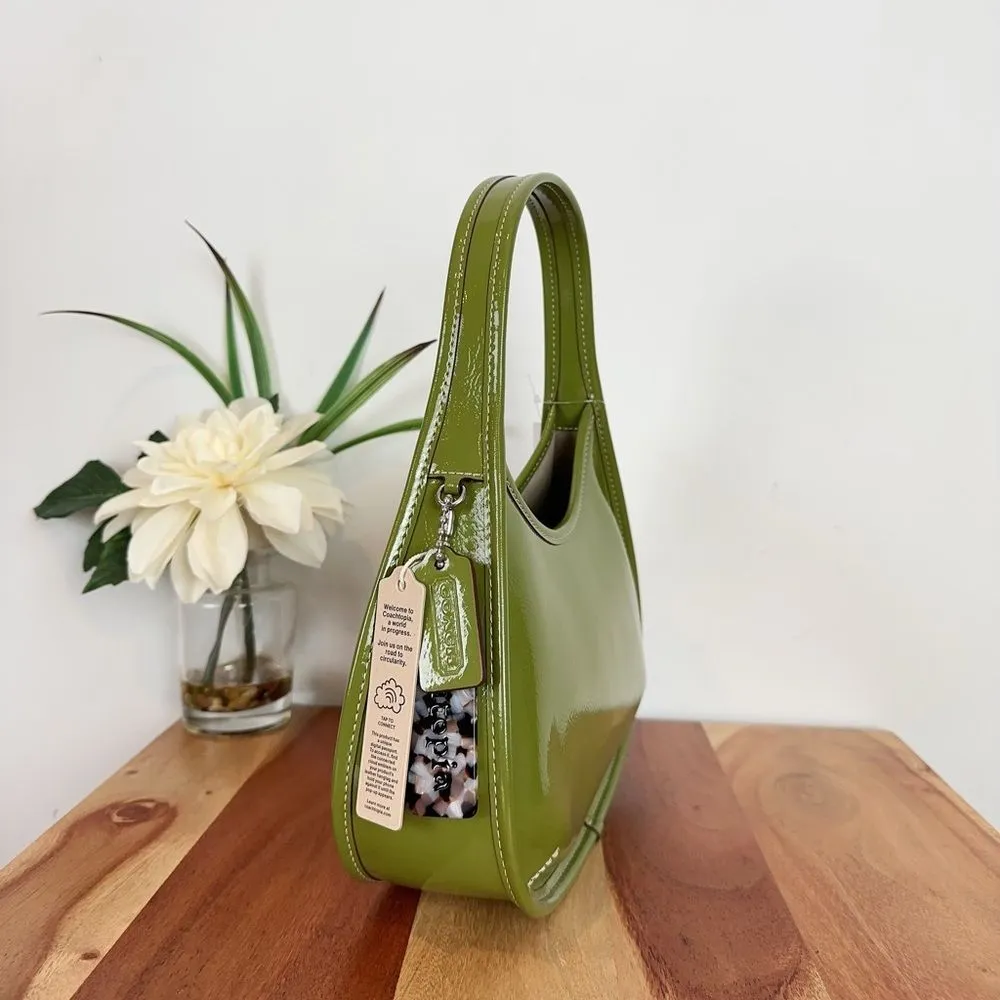 NWT Coach‎ Ergo Bag In Crinkle Patent Coachtopia Leather - Image 2