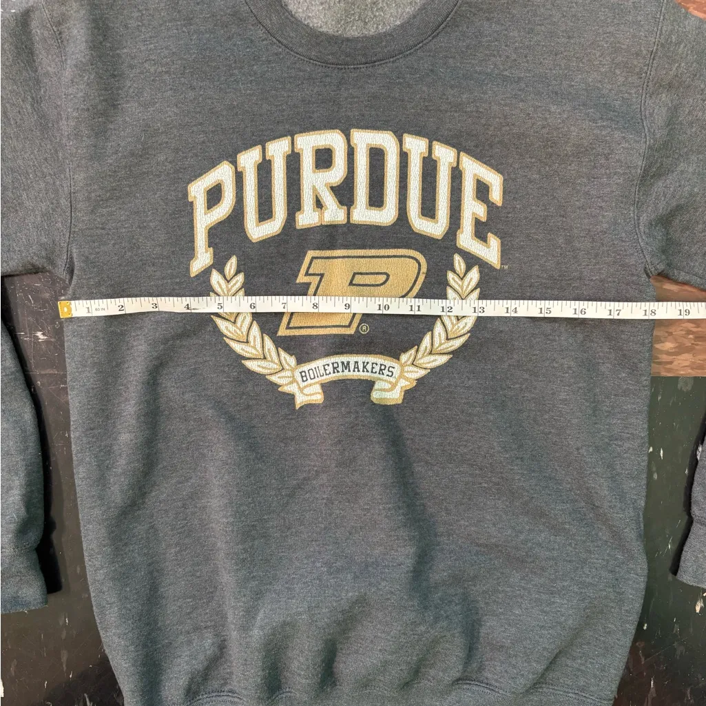 Purdue gray crewneck Sweater - Image 4