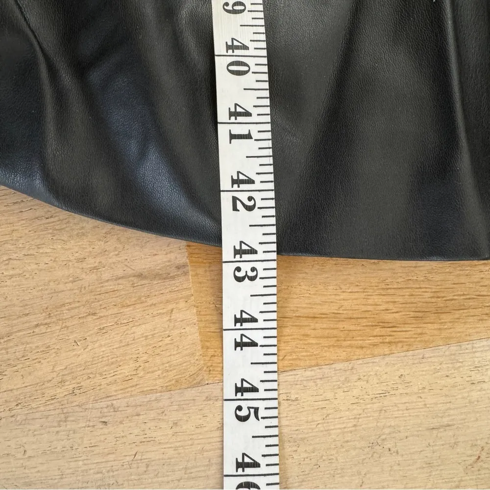 Zara faux leather trench - Image 10