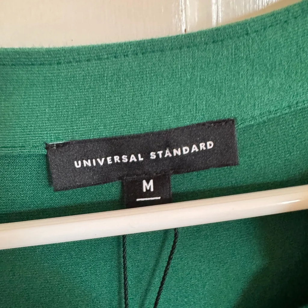 NWT Universal Standard green long sleeve midi dress - Image 2