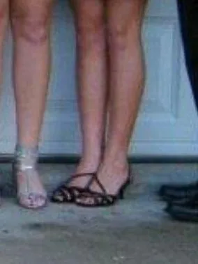 Black Strappy Heel - Image 7