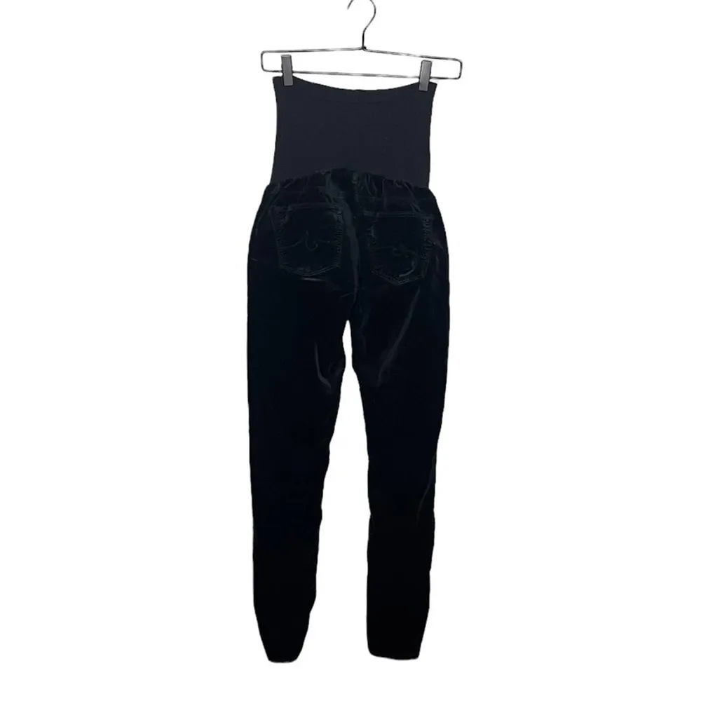 A Pea in a Pod X AG Adriano Goldschmied Farrah Skinny Velvet Pants Size 29 - Image 7