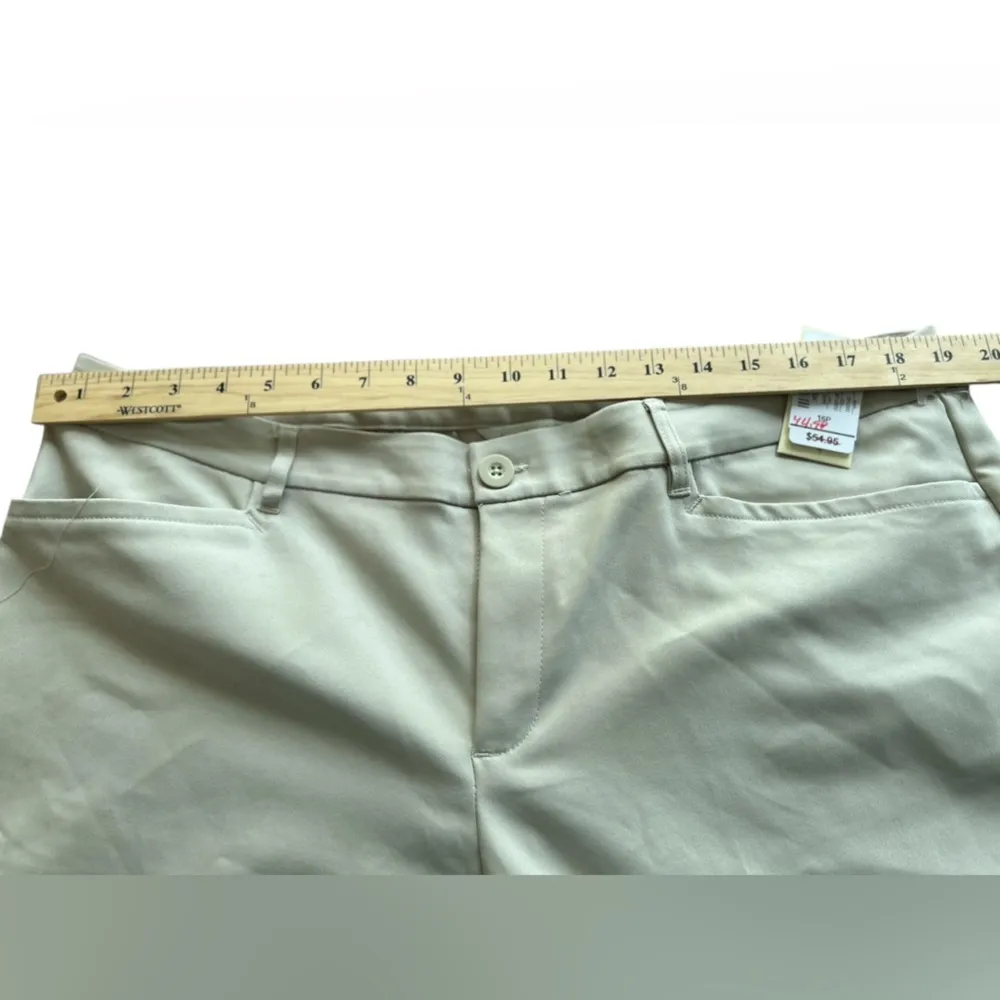 Christopher‎ Banks Women's cream Pants 16P nwt - Image 5