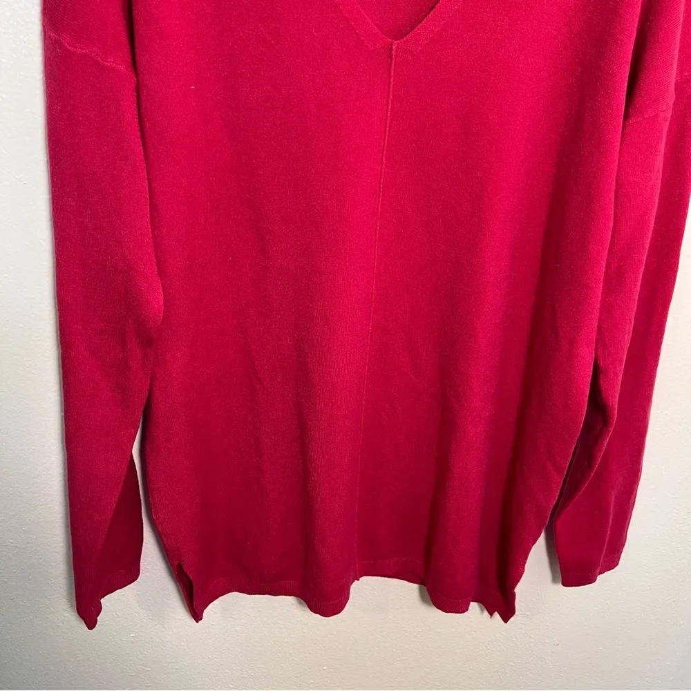 Staccato Kehlani V-Neck Sweater Bright Pink - Image 4
