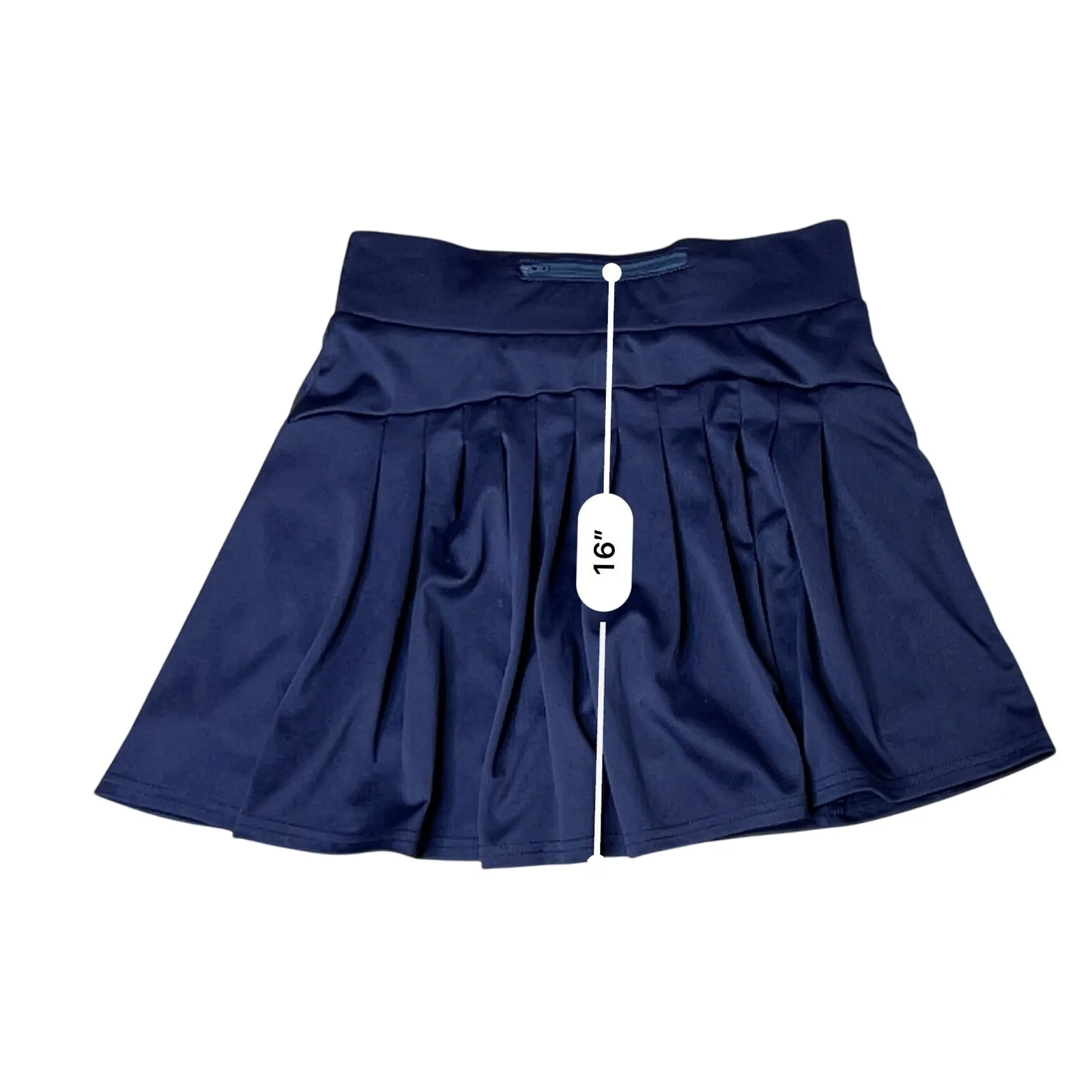 Werena Tennis Sportswear Skirt‎ Skort LARGE Activewear Serena Williams Blue - Image 5