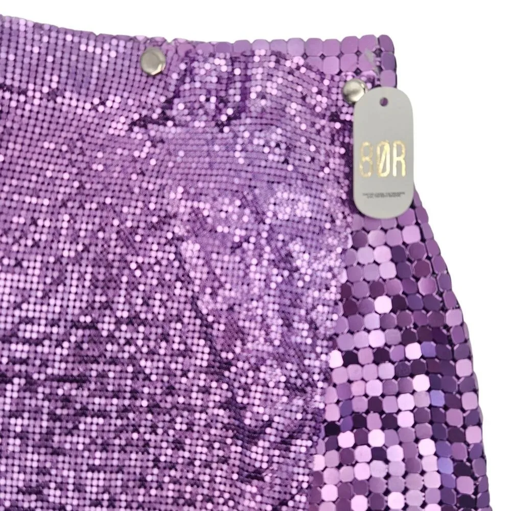8‎ Other Reasons Colorblock Chainmail Set Pink Purple XS-S - Image 7