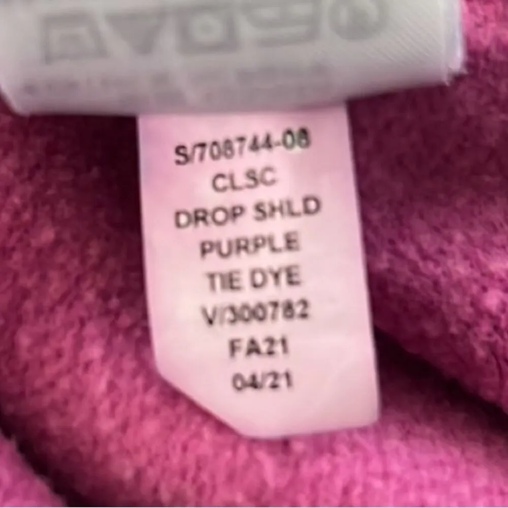 Gap Shirt Womens XS Purple Tie Dye Vintage Soft Crewneck Sweatshirt Basic Casual - Image 8