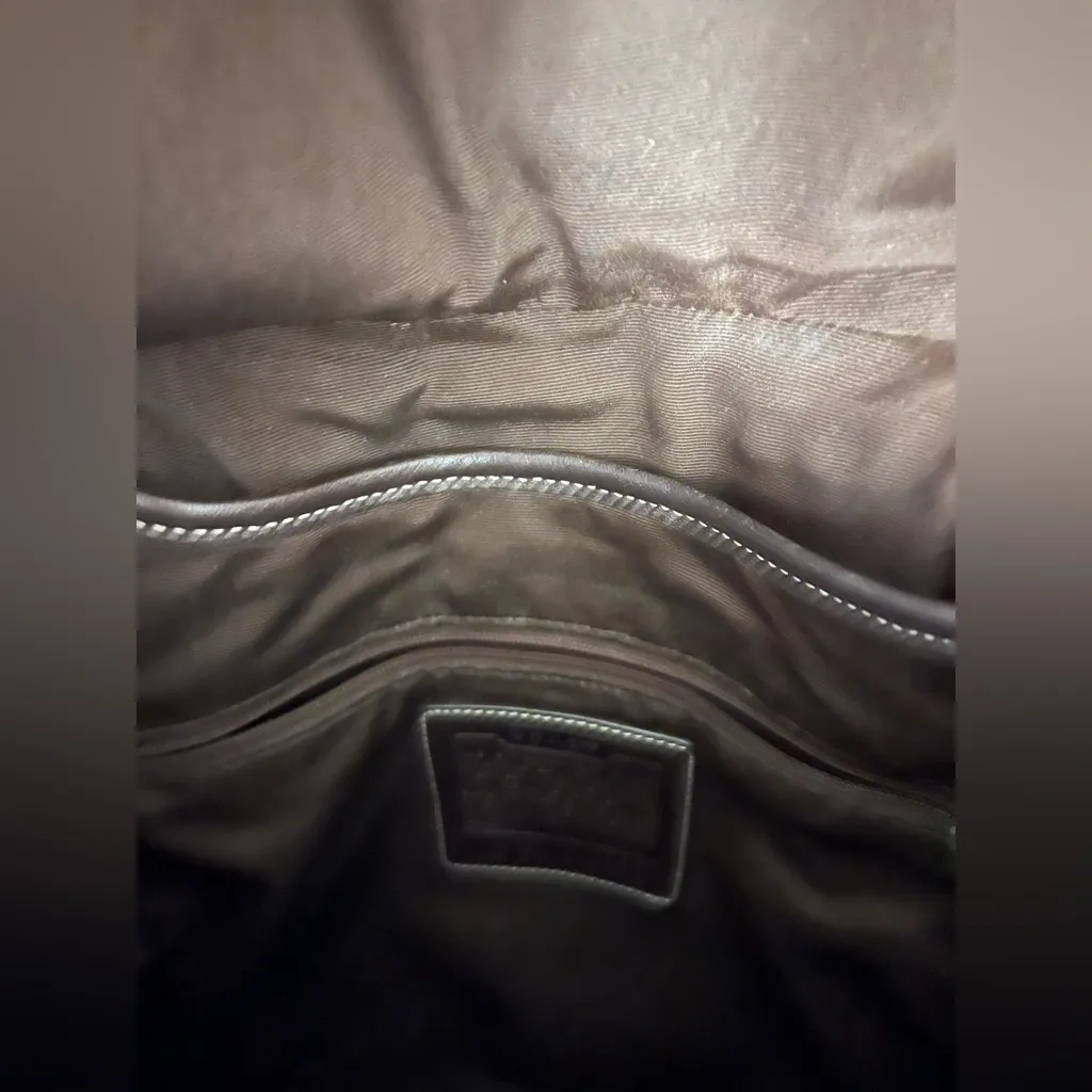 Coach Brown Signature Shoulder Bag Hobo  - Image 9