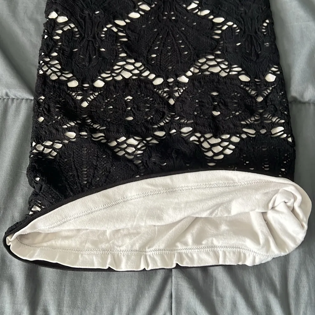 Free People Intimately Sweetheart Neck Bodycon Dress Black Size XS/S - Image 3