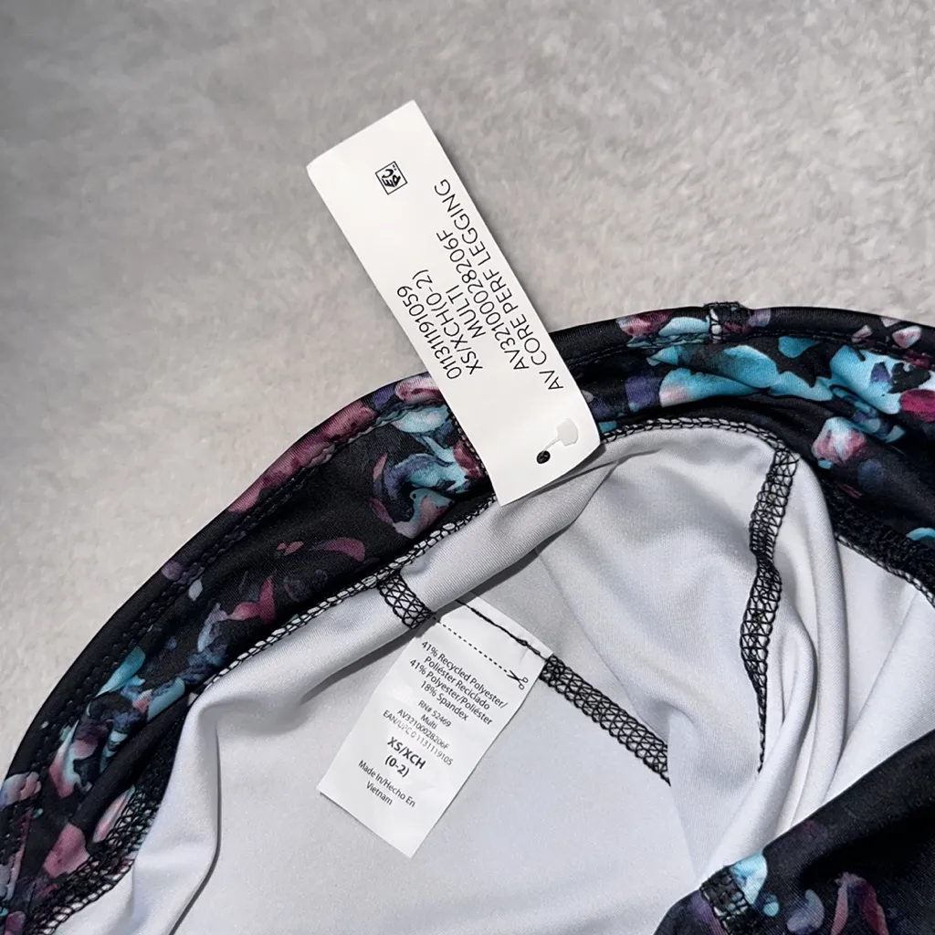 Avia Women’s Active Core Performance‎ Floral Print Legging Size XS - Image 9