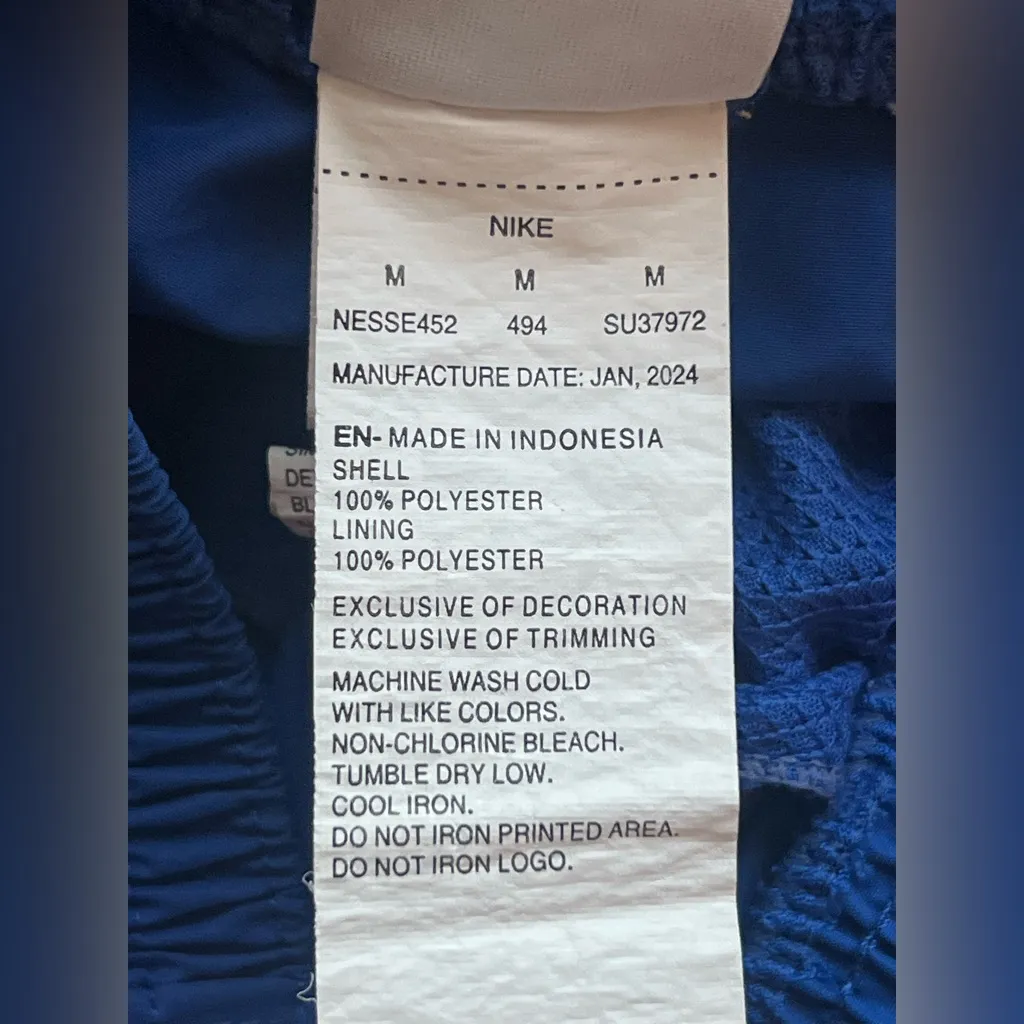 Nike Blue Garment Label - Image 6