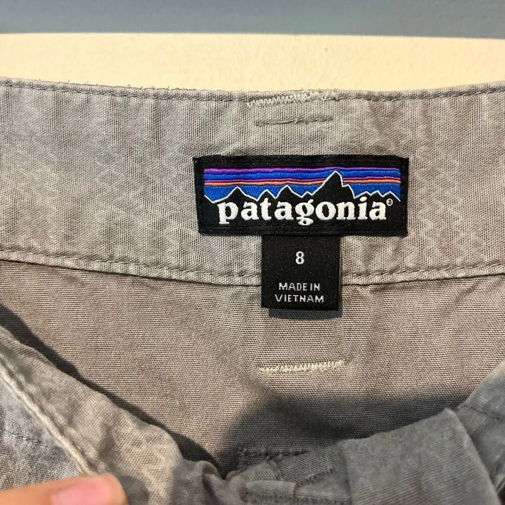 Patagonia W's Venga Rock Capris - Size 8 - Grey Climbing/Hiking Capri Pants - Image 4