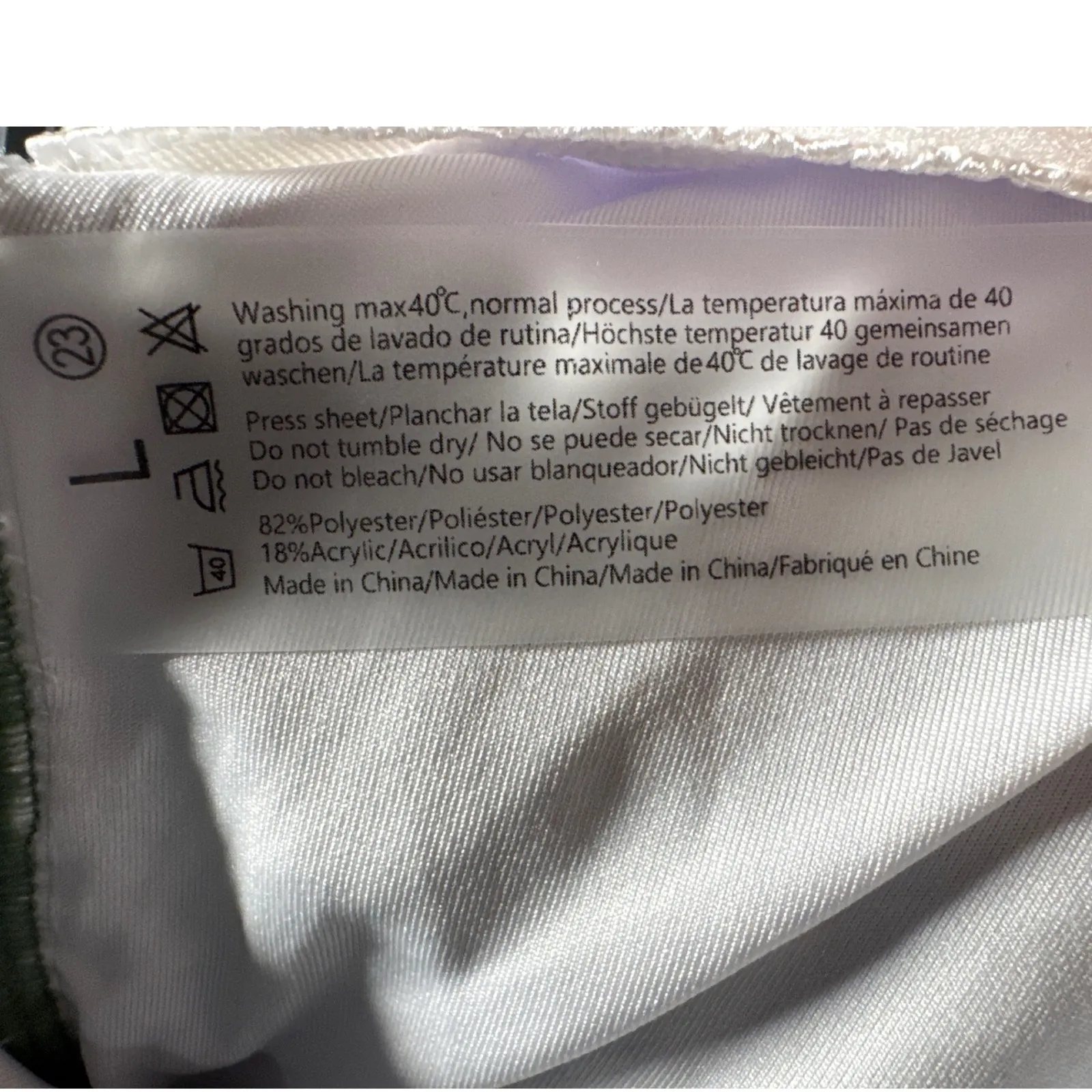 Aidonger Swim Dress Tummy Control Tie Front One Piece‎ Swimsuit Green L Size L - Image 2