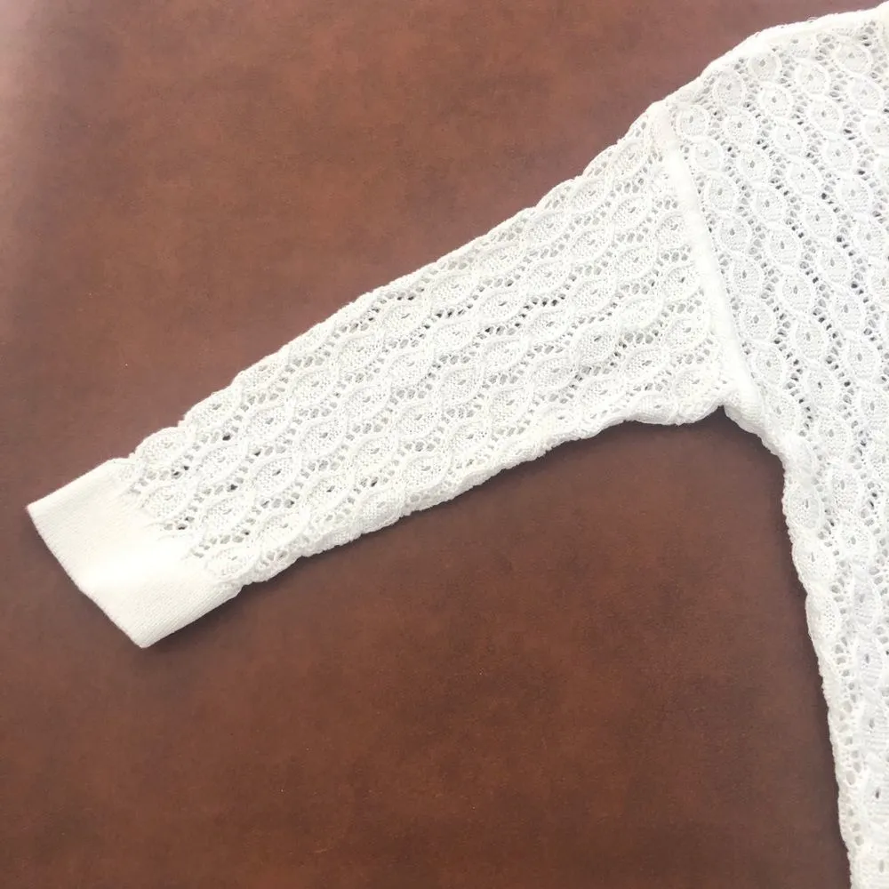 ⭐️White Knit Sweater by Magaschoni - Image 7