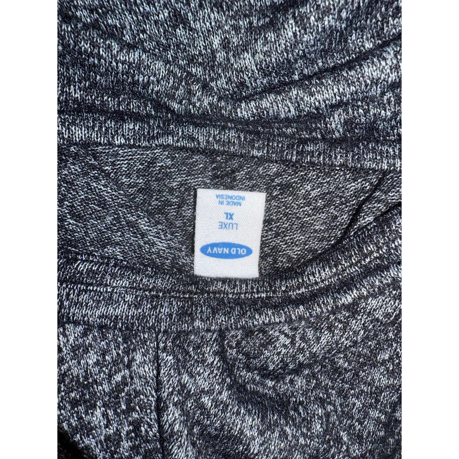 Old Navy Short Flutter Sleeve Charcoal Gray Luxe Top Size‎ XL - Image 4