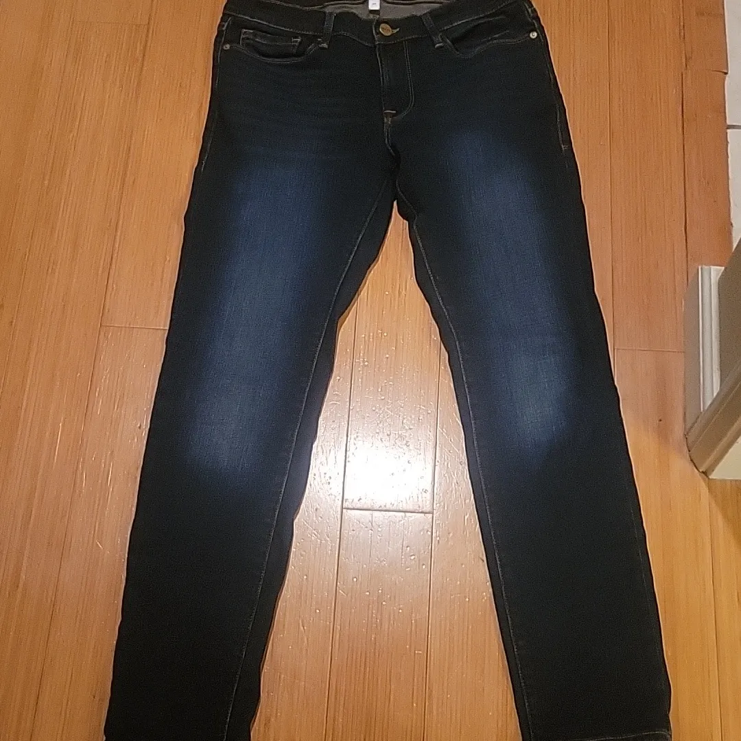 Frame Denim Women's Deep Indigo Skinny Jeans - Image 2