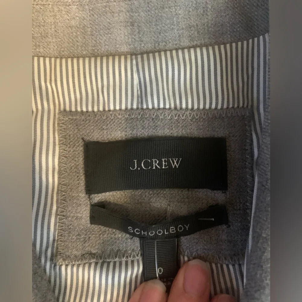 J.crew wool schoolboy blazer 3 pockets preppy classic fall casual boho $178 - Image 5