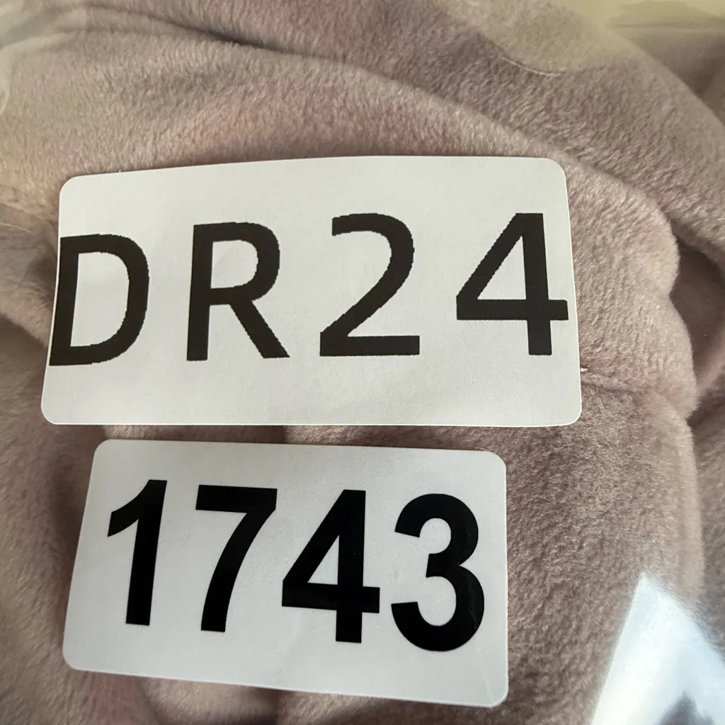 House of Harlow 1960 Velvet peplum button down sweater cardigan rhinestone L Pink Size L - Image 8