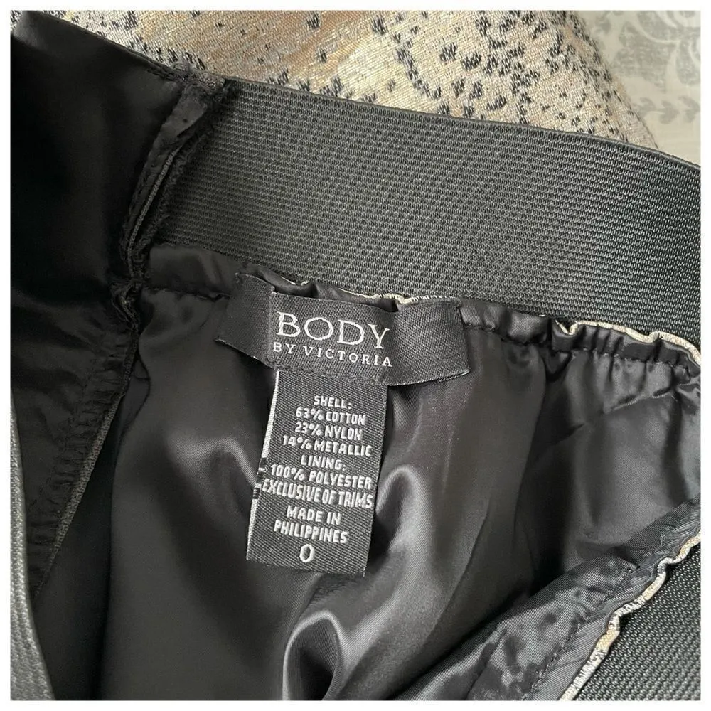 Victorias Secret BODY Leopard Print Metallic Skirt - Image 5