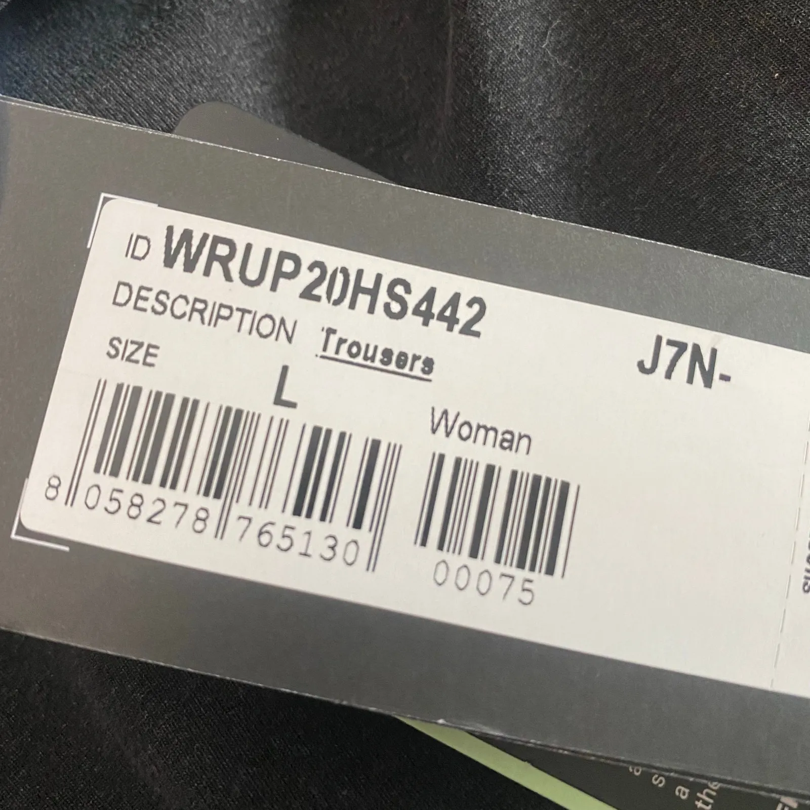 Freddy WRUP Denim Pants High Waisted Palazzo Flare Size Large Booty lift New Black - Image 9