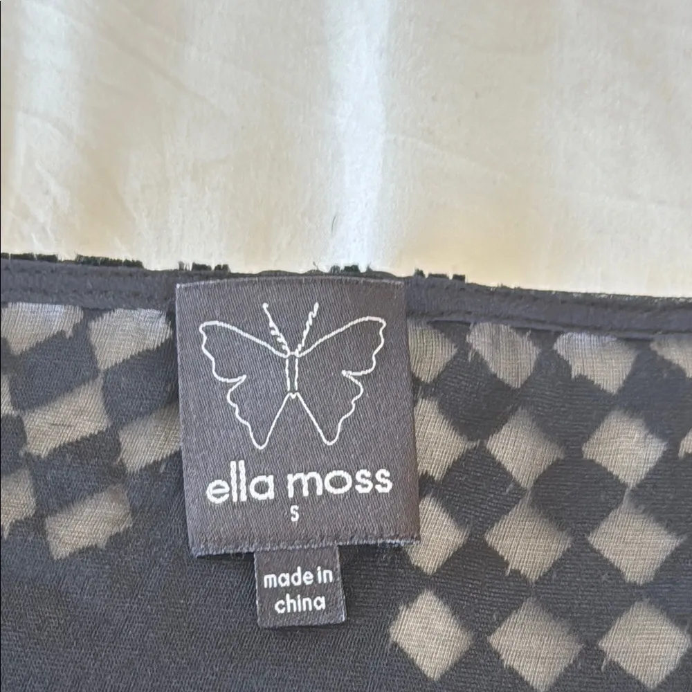 Ella Moss velvet top size small - Image 4