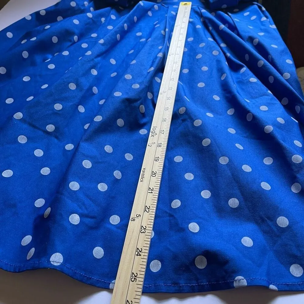 Gown Town size XXL fit and flare dress. Blue - Image 6