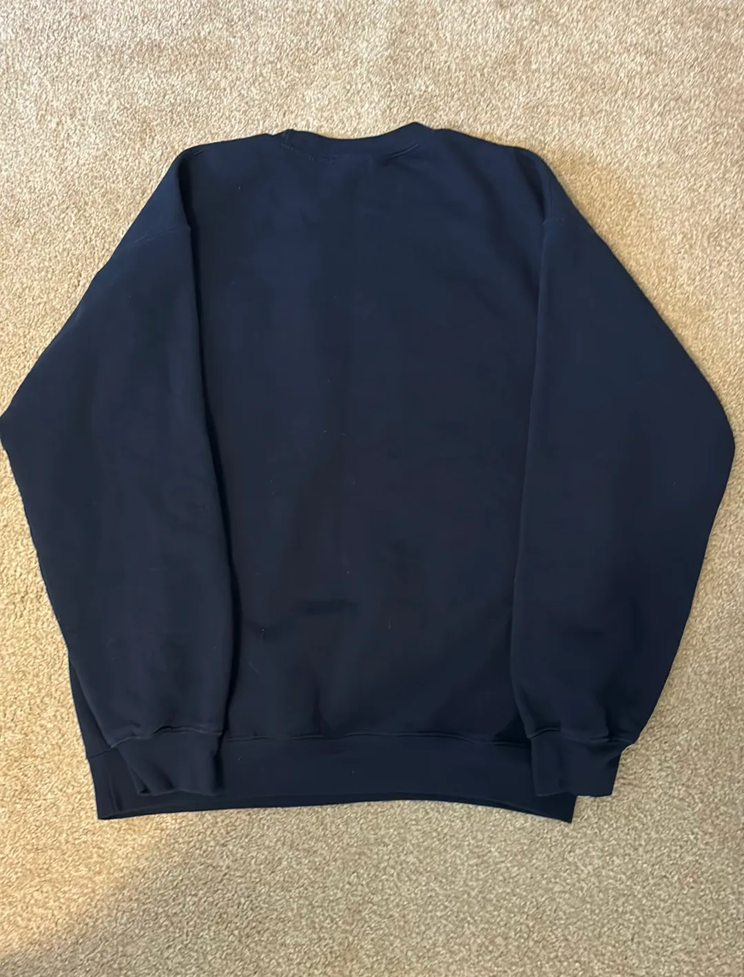 Crewneck Hoodie Blue Size M - Image 2